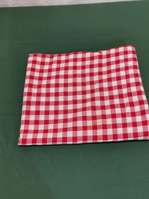 Traditional woven costume fabric used, 1960 era