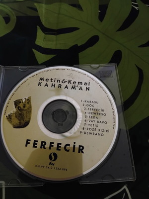 Ferfecir CD μεταχειρισμένο, κούρδικο λαϊκό άλμπουμ των Metin & Kemal Kahraman