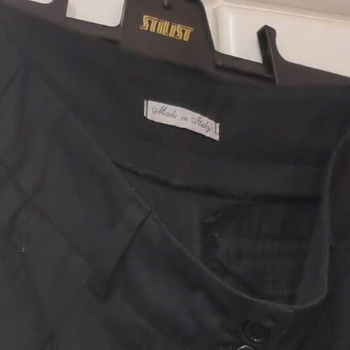 Cargo pants black Italian like new, size M