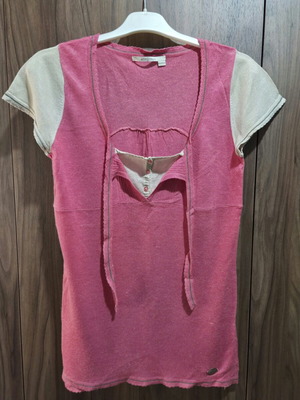 Attrattivo blouse like new, pink, size M