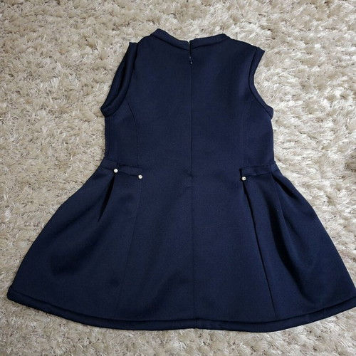 Alouette dress for 4-year-old girl dark blue like new