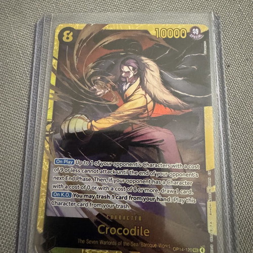 One Piece TCG Crocodile card OP14-120