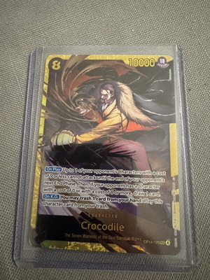 One Piece TCG Crocodile card OP14-120