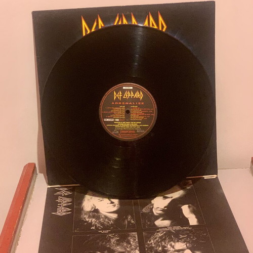 Def Leppard Adrenalize LP used, original Greek press 1992