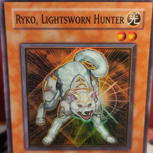 Ryko Lightsworn Hunter LODT Yugioh new, Super Rare