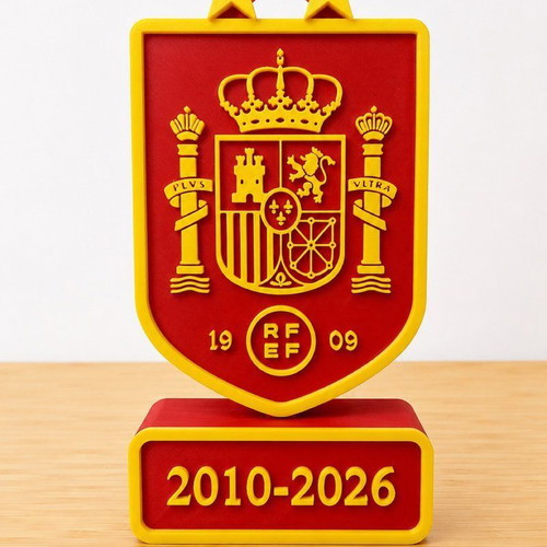 Spain 2 Stars Commemorative Trophy