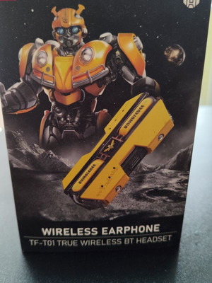 Bumblebee Movie Headphones New Transformers Wireless Earphones