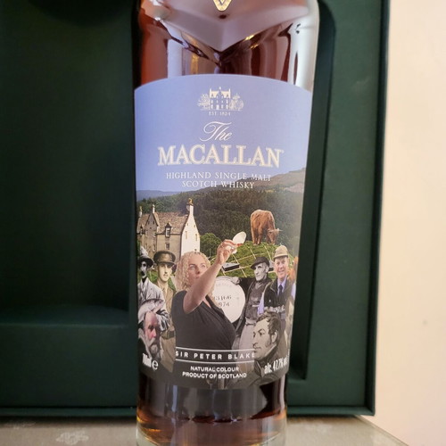 Macallan Sir Peter Blake single malt whisky, limited edition, 700ml