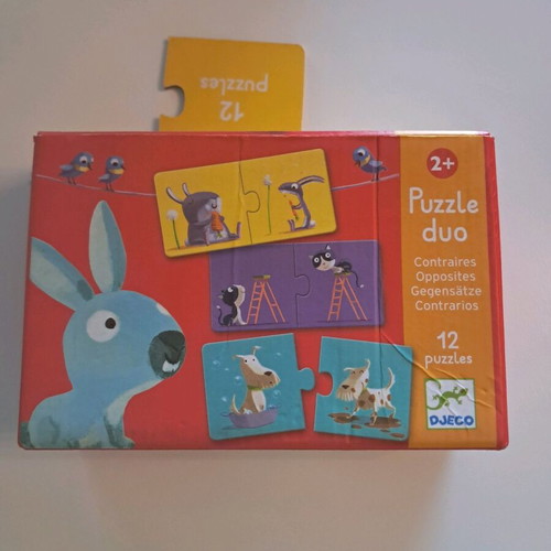 Card games used, set of 4 for children from 2 years old