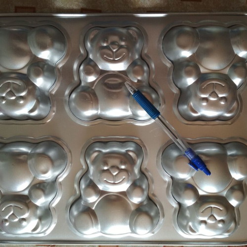 Easter children's cake molds new, set of 3 pieces