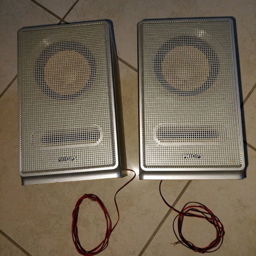 Philips speakers used 8ohm