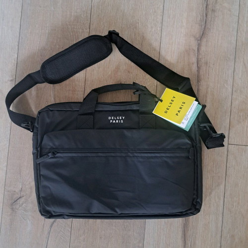 Delsey Paris laptop bag new, black, original