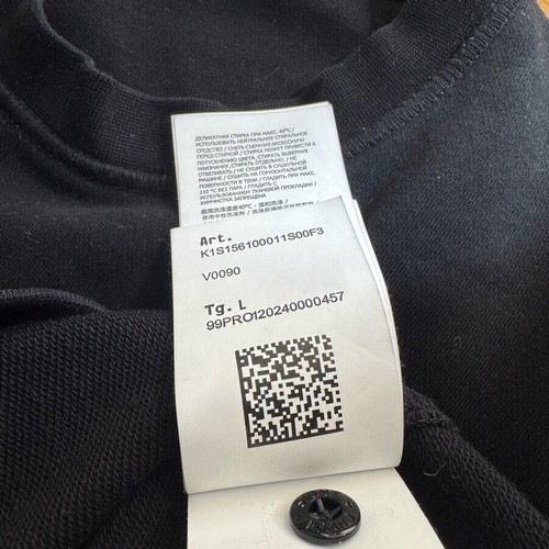 Stone Island Black Classic Crewneck medium used