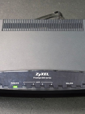 Router ZyXEL Prestige 660H-63 ADSL2+ 4-Port Gateway μεταχειρισμένο με τροφοδοτικό