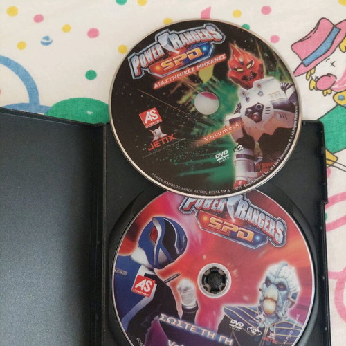 Power Rangers SPD 4 DVD set like new, 8 episodes