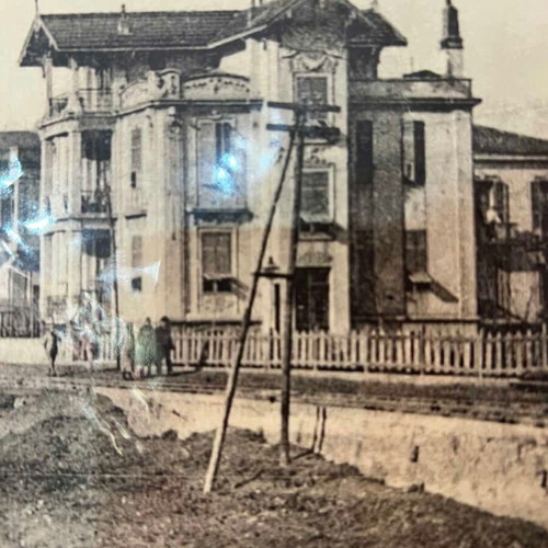 Print of Odos Anagenniseos Thessaloniki 1917 used 30x40