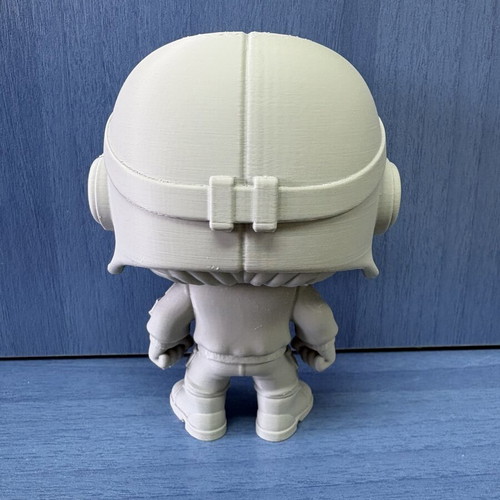 Eddie Pilot Iron Maiden fan art figure 15 cm new, 3D printed