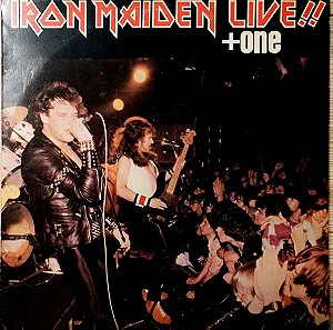Iron Maiden - Live!! + One Δίσκος Βινύλιο.