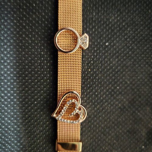 Loisir women's stainless steel bracelet Fantasy collection rose gold like new