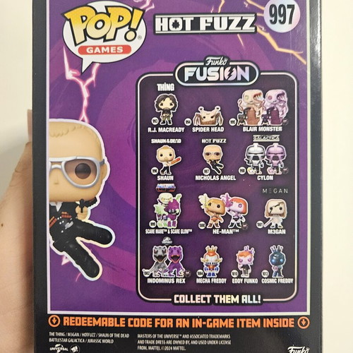 Nicholas Angel Funko Pop #997 like new with box