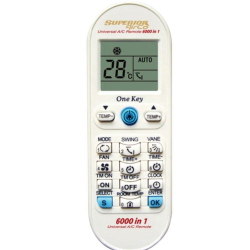 Airco 6000 air conditioner remote control new