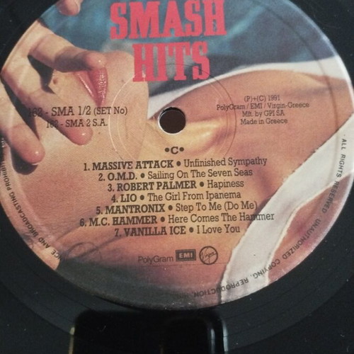 Va Smash Hits 2Lp албум употребяван, поп жанр