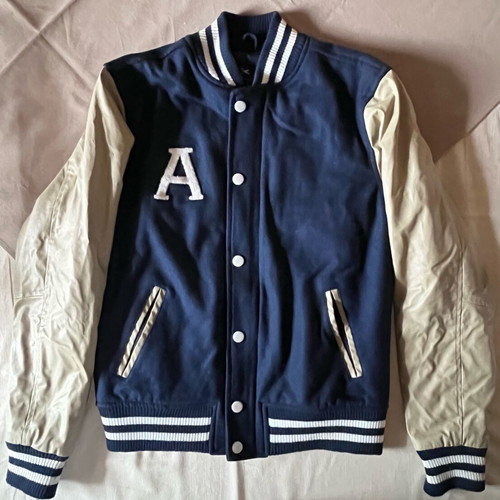 Aggressive & Co Vintage Culture varsity jacket like new, size M