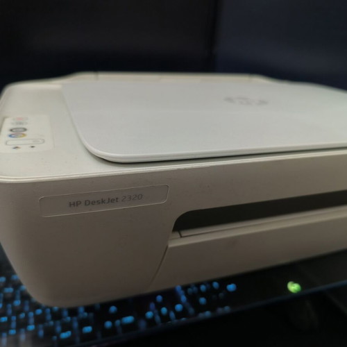 HP DeskJet 2320 All-in-One printer used with full authentic HP ink