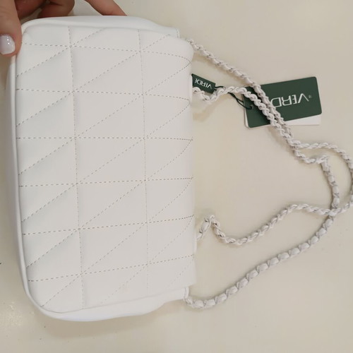 Verde shoulder bag white new