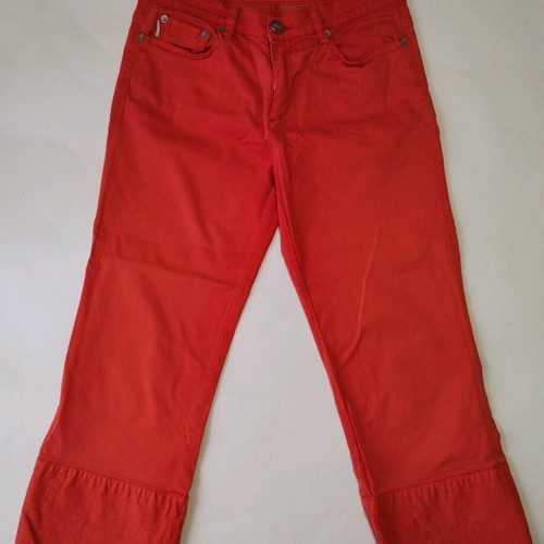 Iceberg orange Capri pants size 28, vintage 00's