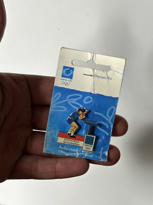 Athens 2004 Olympic Pin table tennis, like new