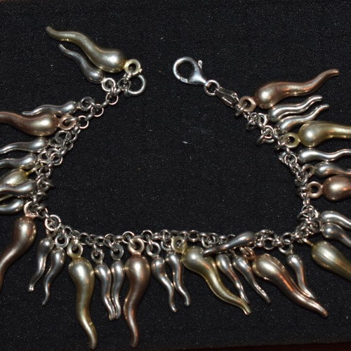 Vintage silver bracelet used