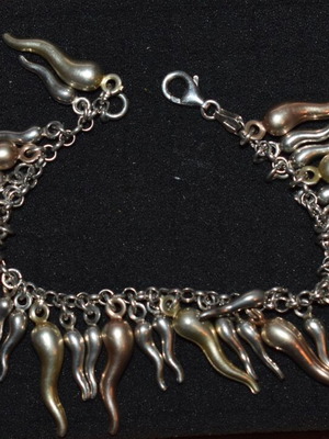 Vintage silver bracelet used