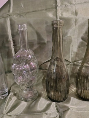 Bottles and vases like new, set of 16 pieces