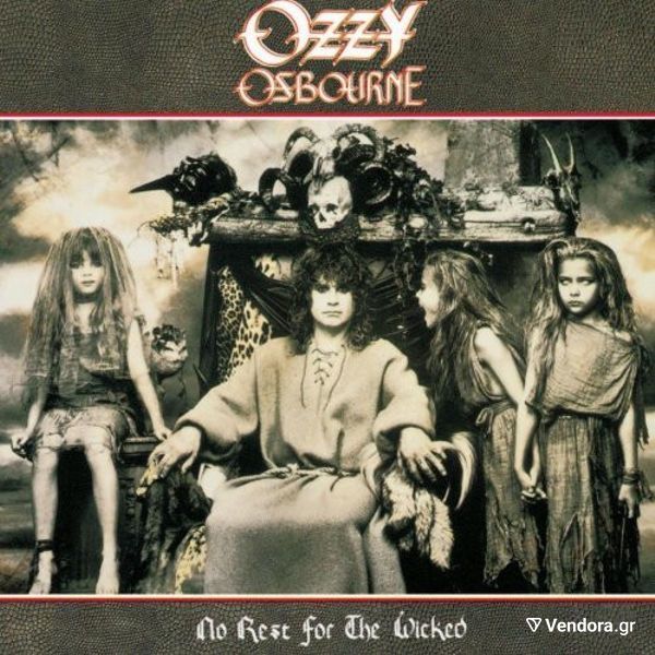  Ozzy Osbourne – No Rest For The Wicked Vinyl, LP, Album, Stereo Country:Greece Released:1988