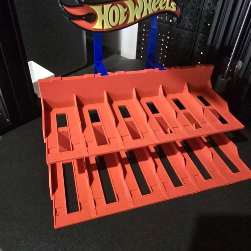 Car display Hot Wheels like new, 12 slots for 1:64 cars 3D printed