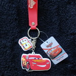 McQueen Team Keychain new, red