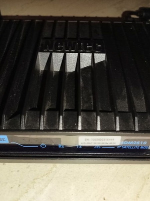 Newtec satellite modem MDM 2510, new