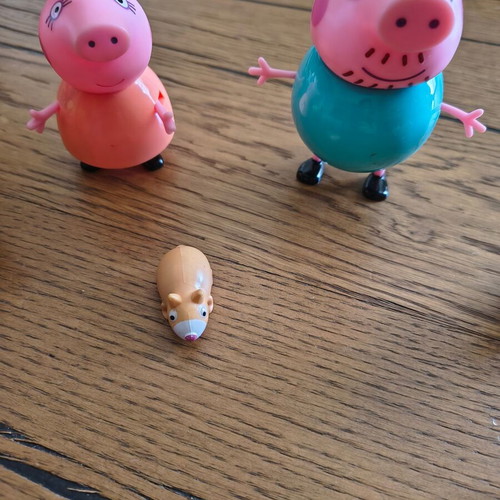 Peppa Pig figures, miniatures