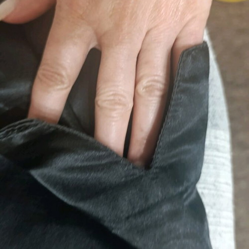 Satin boxing shorts like new