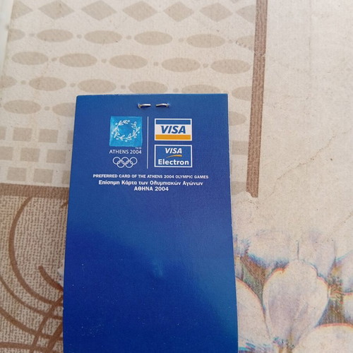 Olympic Pin Visa Athens 2004 like new