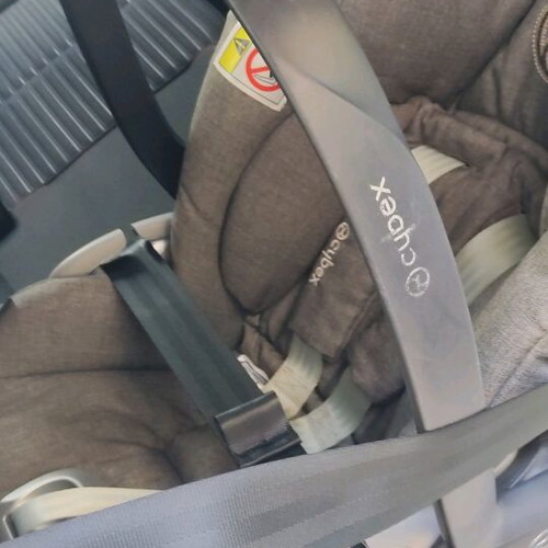 Cybex Cloud Z i-Size Platinum car seat used