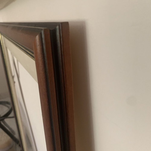 Wooden picture frame like new, 78x98 cm