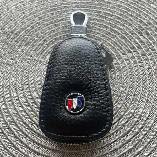 Buick Leather Car Key Case new with zipper