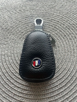 Buick Leather Car Key Case new with zipper