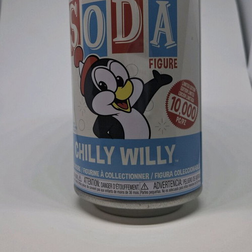 Chilly Willy Funko Pop Soda like new