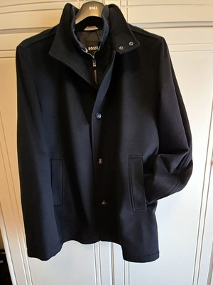 Boss Coat No58 (3XL) Blue Kashmir with Light Lining New