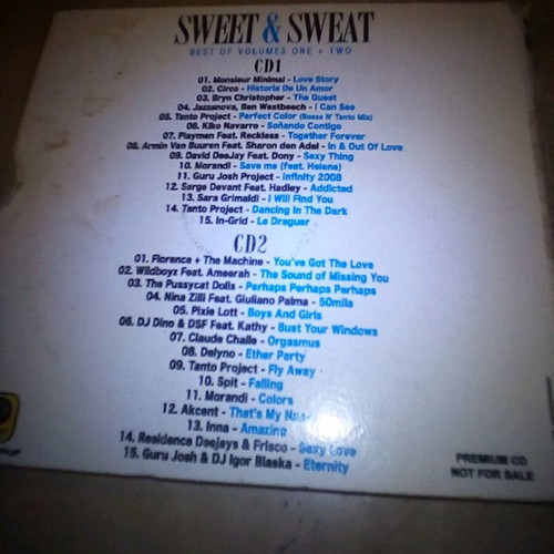 Petros Kostopoulos Sweet and Sweat double CD like new