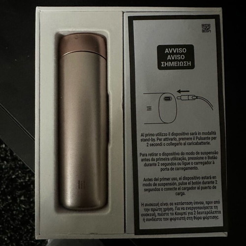 Solid IQOS device used with wear