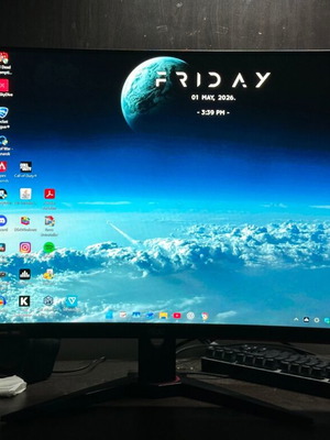 Gaming Monitor AOC 32" FHD 240Hz σαν καινούργιο, curved